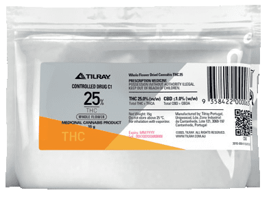 Tilray THC25 ISS